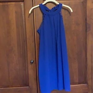 Short Royal Blue Dress